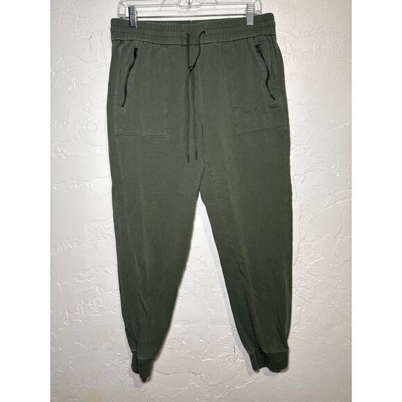 Calia army green jogger sweatpants womens medium workout athleisure hiking gym - Picture 1 of 9